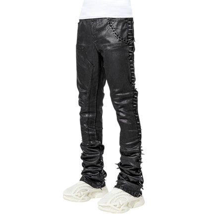 Guapi All Black Spikes Denim