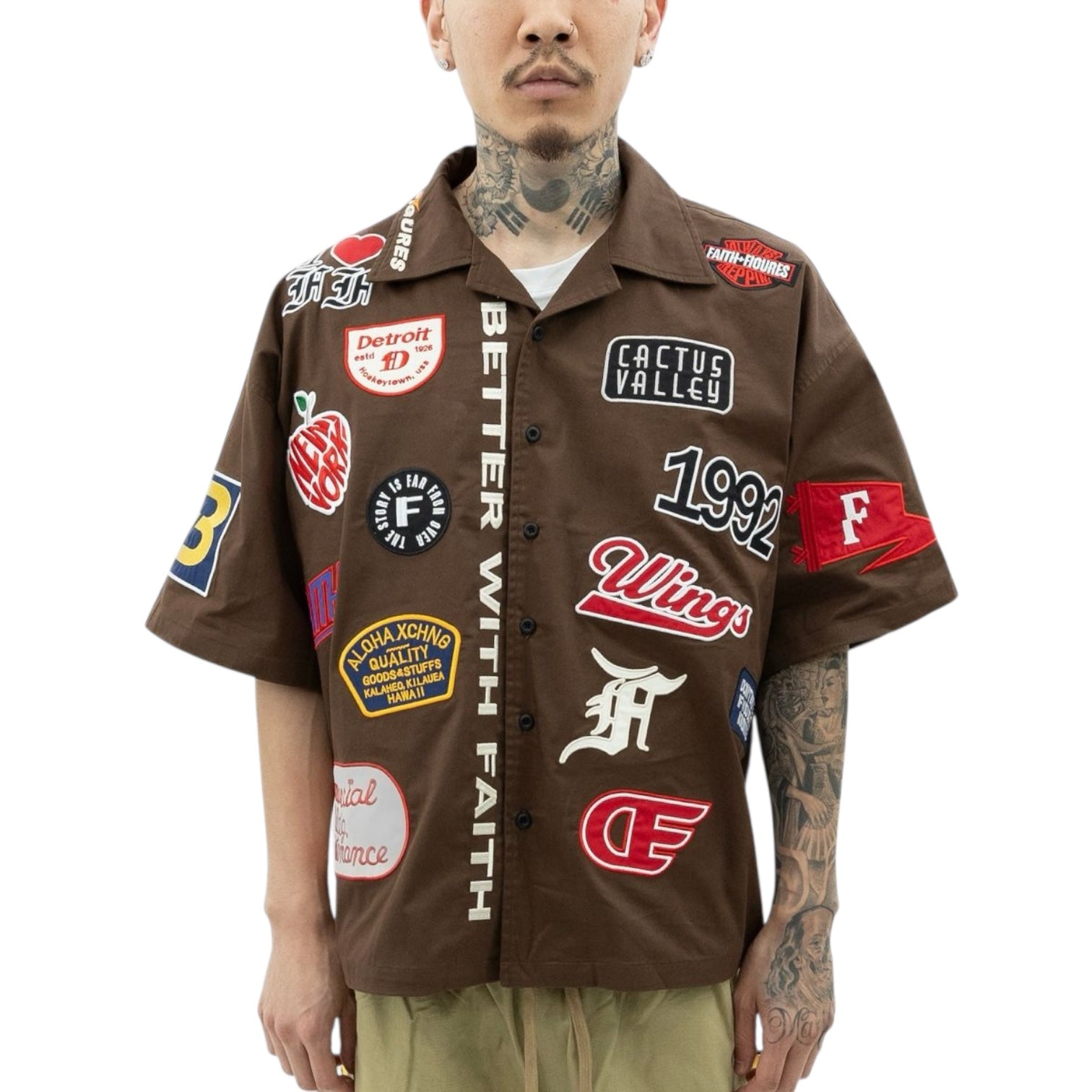 F+F Way Too Many Patches (brown)
