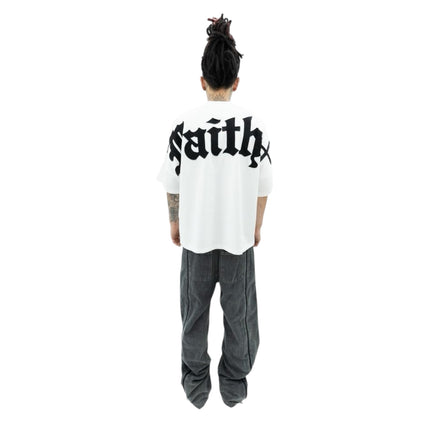 Faith+ Jumbo Tee (white)