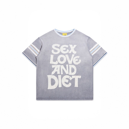 SL&D Athletic Tee - Heather Grey/Blue