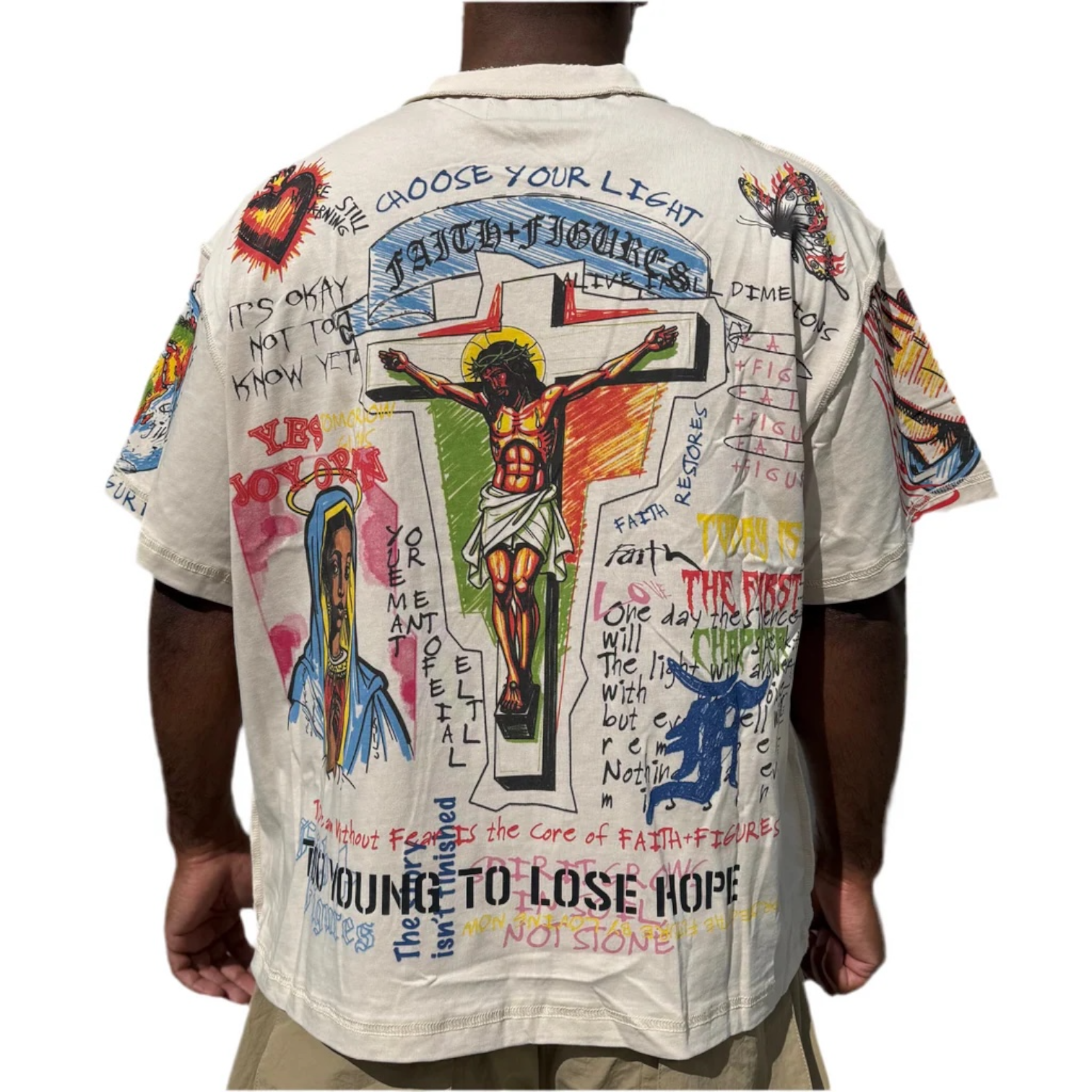 YearBook Tee (Cream)