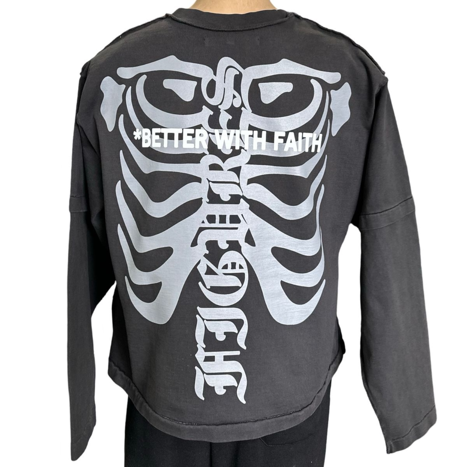 Pray For Me Tee Longsleeve (Black)