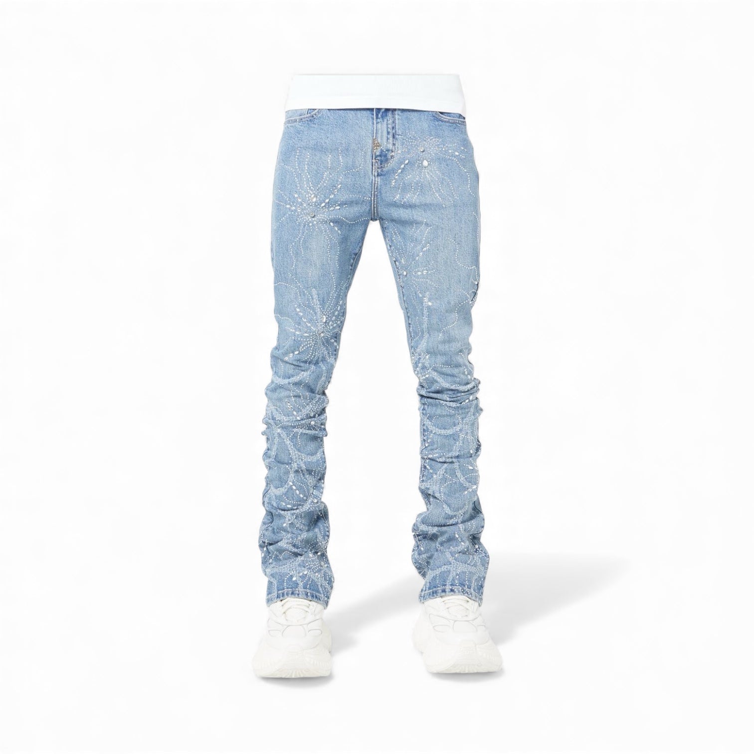 Guapi Steel Blue Spider Denim