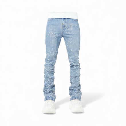 Guapi Steel Blue Spider Denim