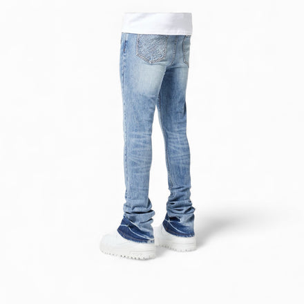 Guapi Pacific Blue Basics Stacked Denim V2