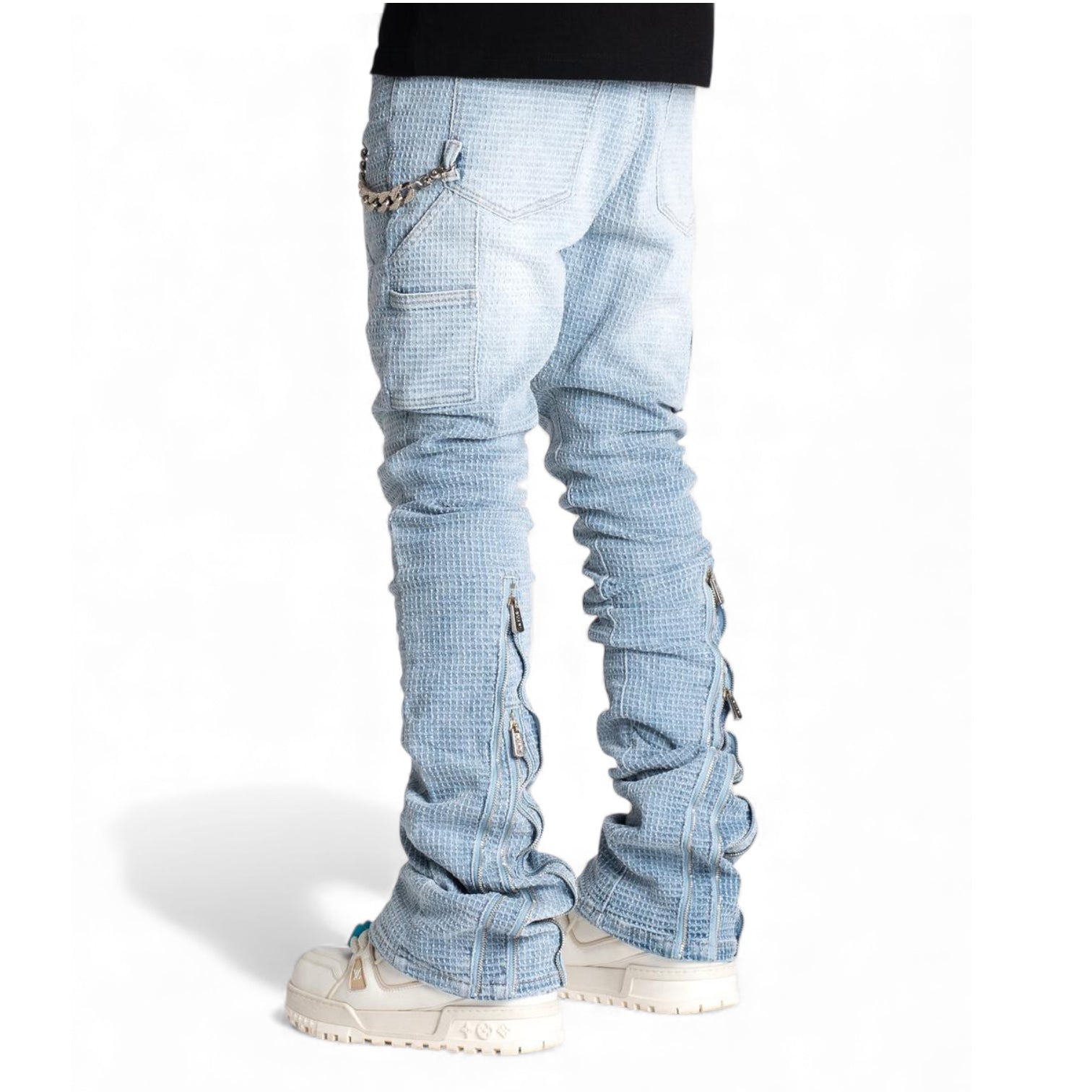 Guapi Powder Blue Laser Denim