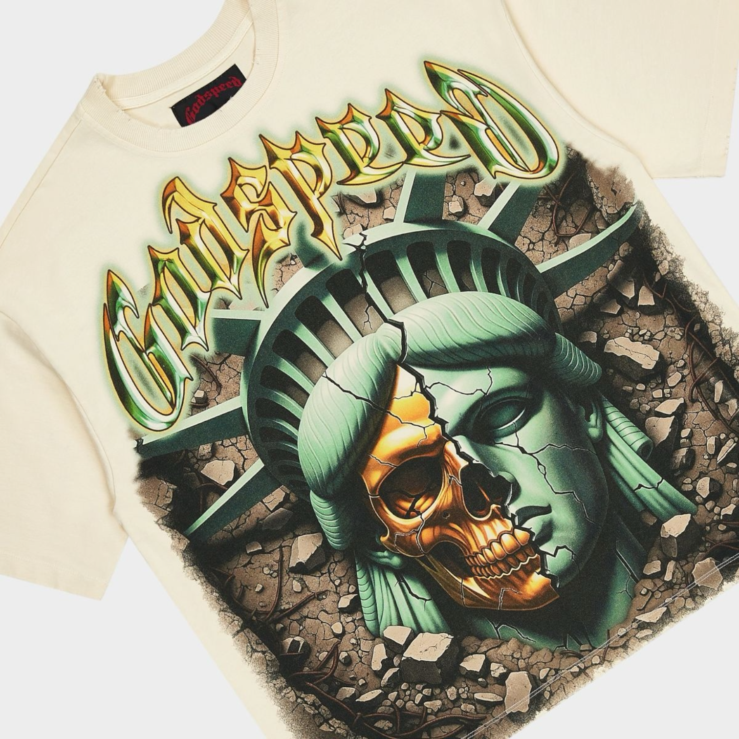 Godspeed B.O.R. T-shirt (Bone)