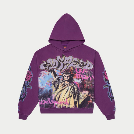 Godspeed Vandal Hoodie (Purple)