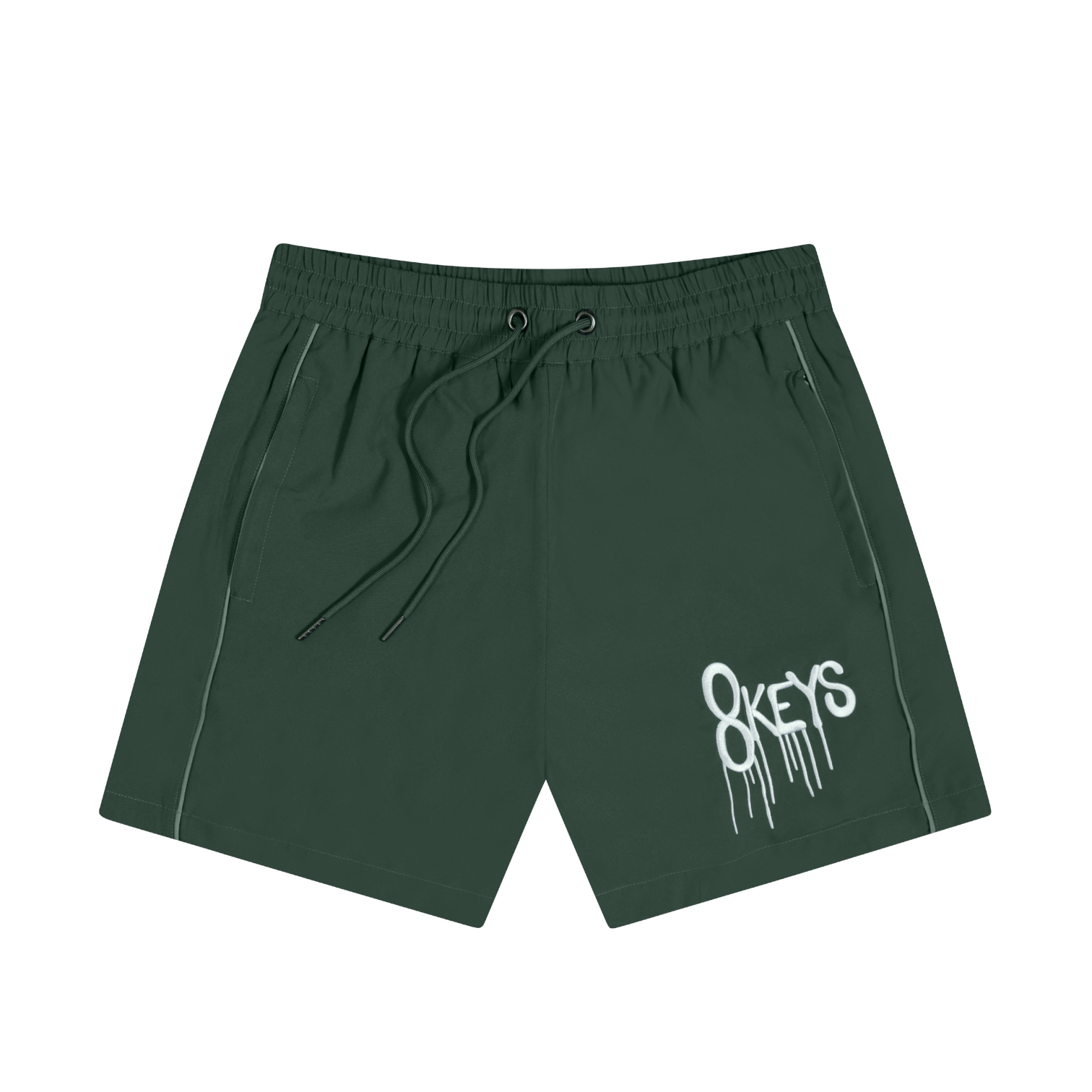 Forrest Green Nylon Shorts