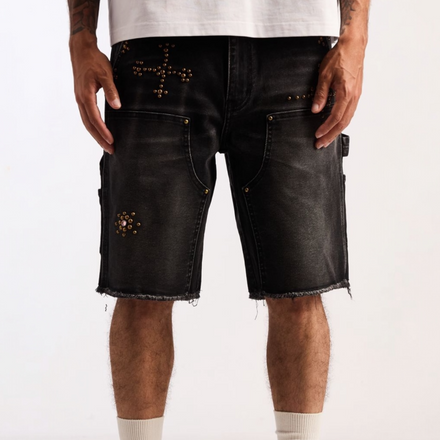 Embellish SHADOW SHORTS (WASHED BLACK)
