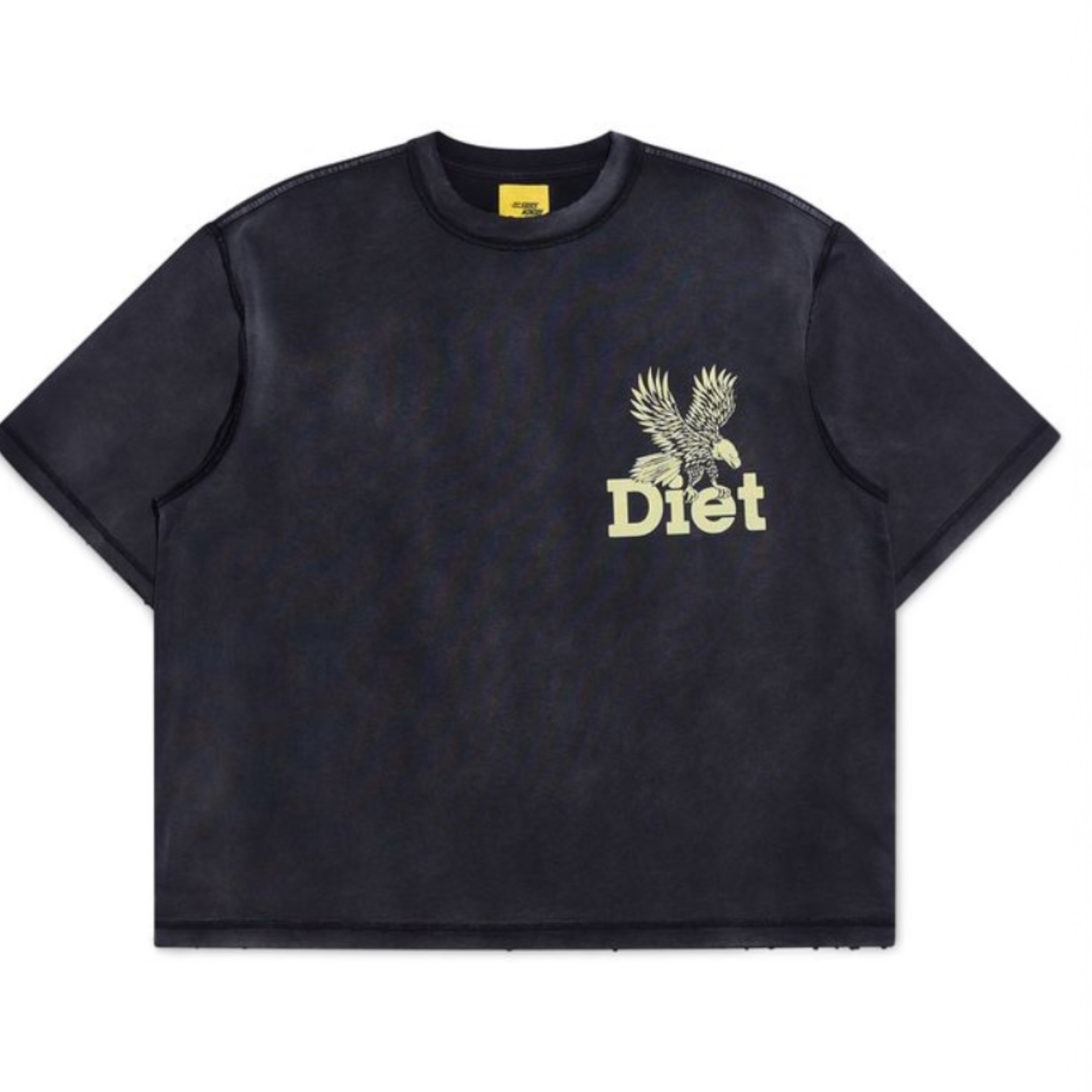 DSM Winged Eagle Tee-Washed black