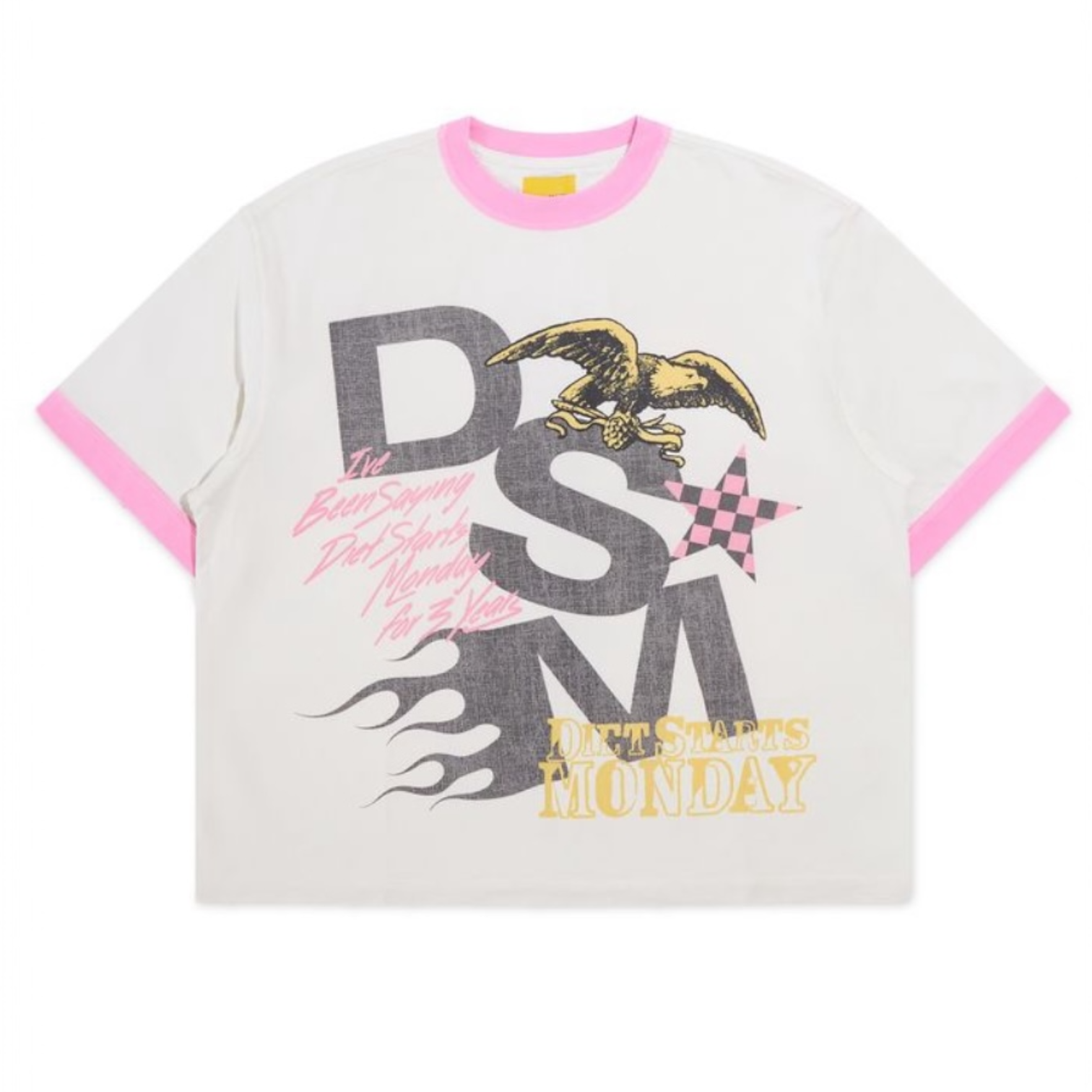 DSM Ringer Tee-Antique White