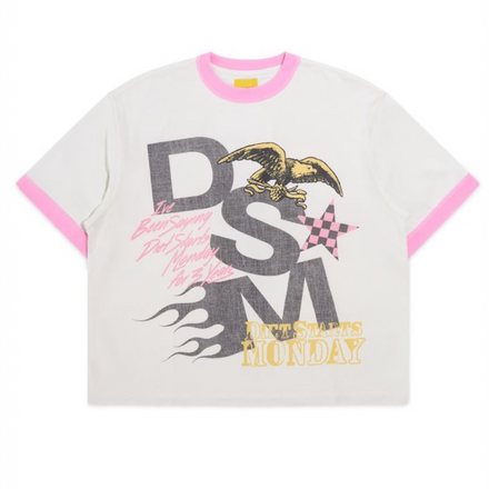 DSM Ringer Tee-Antique White