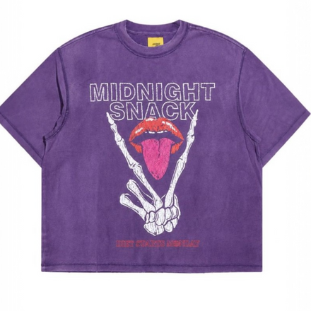 DSM Midnight Snack Tee - Washed Purple