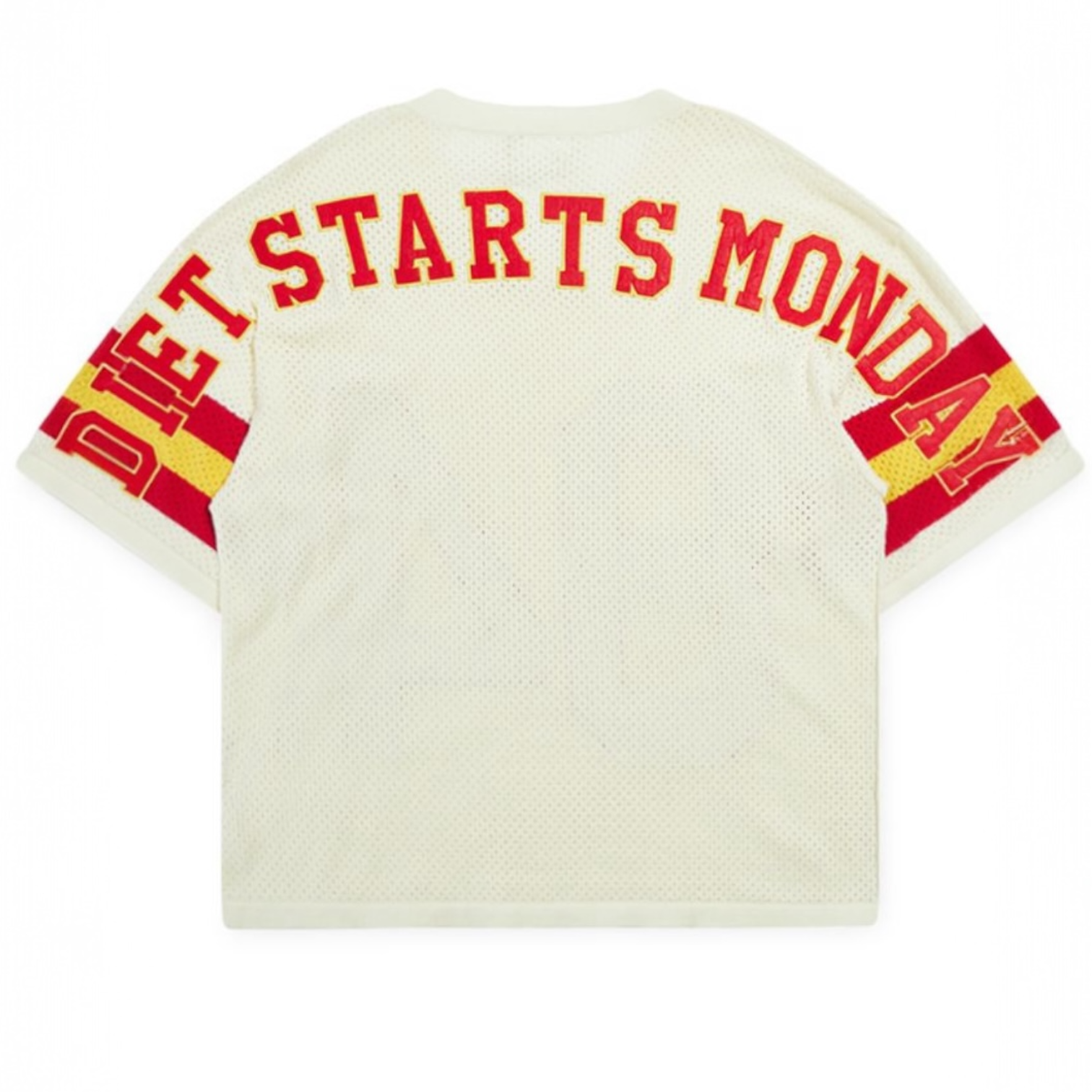 DSM Knit Jersey - Cream/Red
