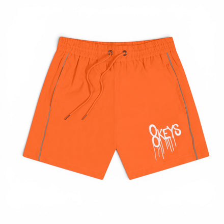 Orange Nylon Shorts 8keys
