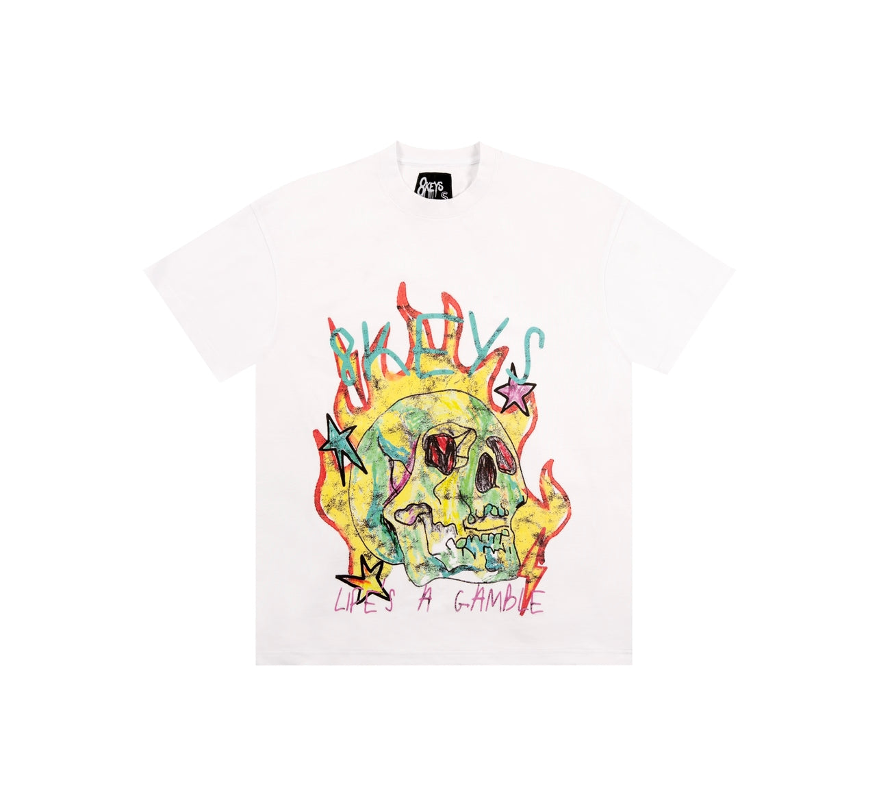 White Life is a gamble t-shirt