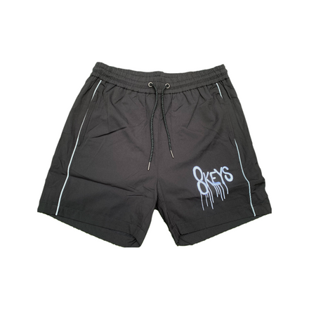 Black Nylon Shorts