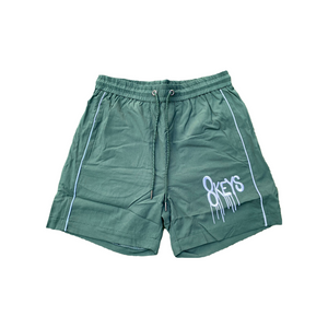 Forrest Green Nylon Shorts