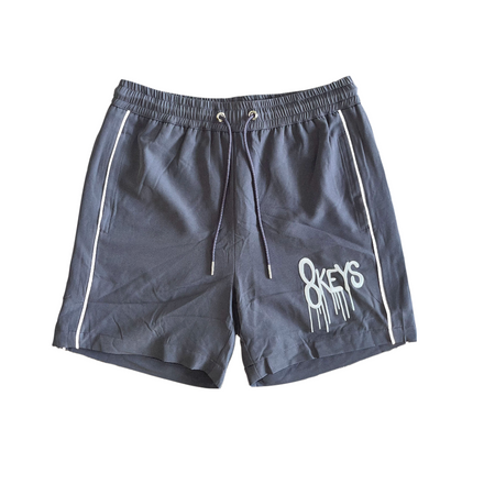 Grey Nylon Shorts 8keys