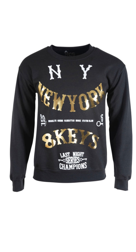 Black 5 Borough Crewneck ( 8keys)