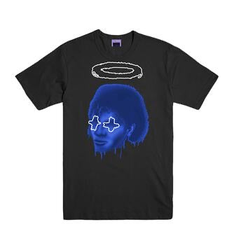 MJ Halo Bwood tee black