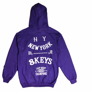 8keys drip hoodie purple
