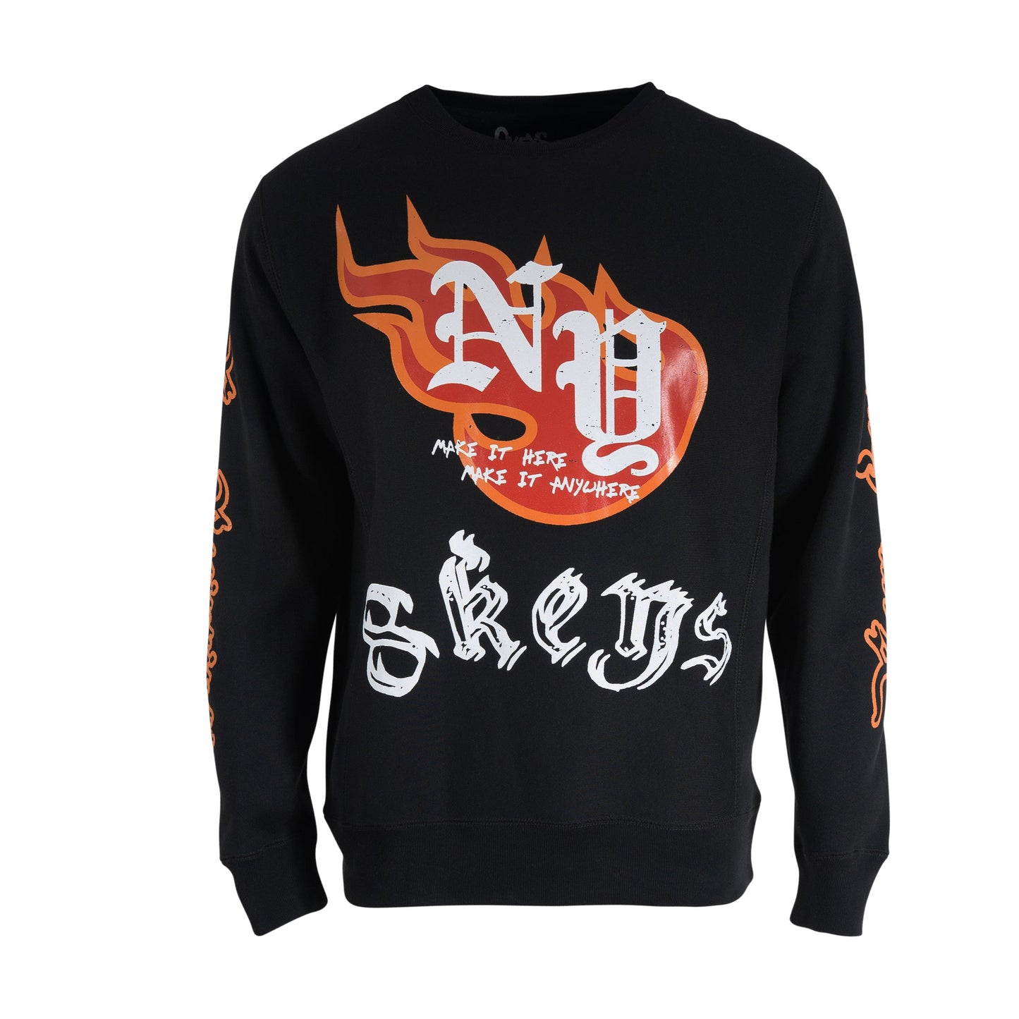 Black local only crewneck sweater