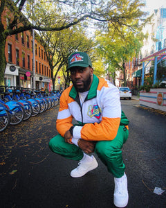 Green word series tracksuit